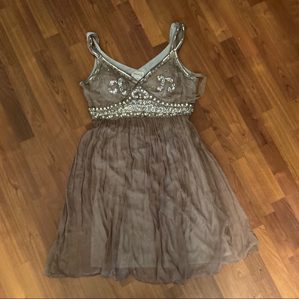 Stenay Vintage Style Sequined Cocktail Dress